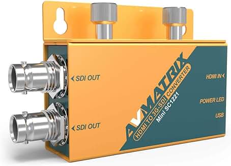 Mini HDMI to 3G-SDI Broadcast Converter