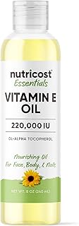 Vitamin E Oil for Skin, Hair, and Nails, 8 oz