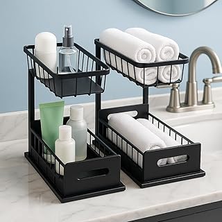 Two-Tier Under Sink Organizer Set