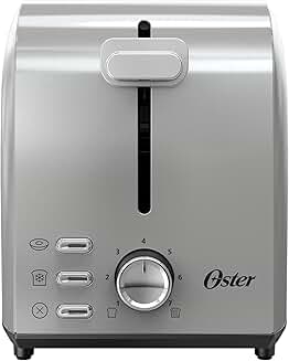 2-Slice Toaster with Wide Slots and Bagel Setting