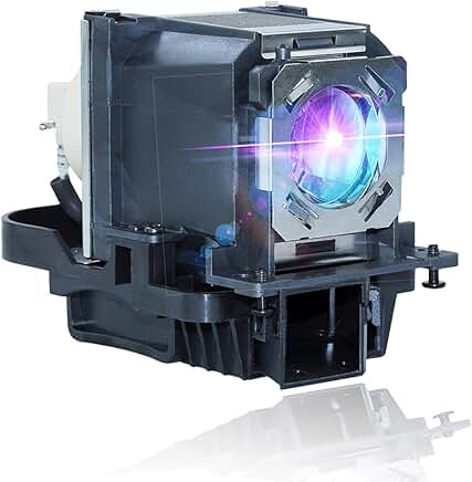 Projector Replacement Lamp with Housing for Select Models