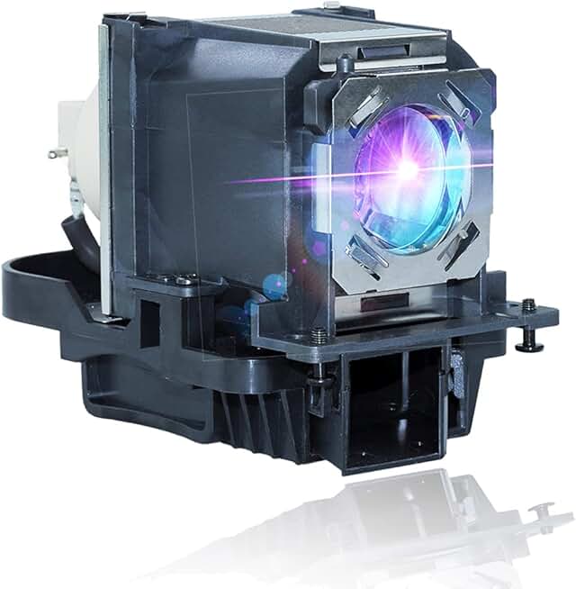 Projector Replacement Lamp with Housing for Select Models