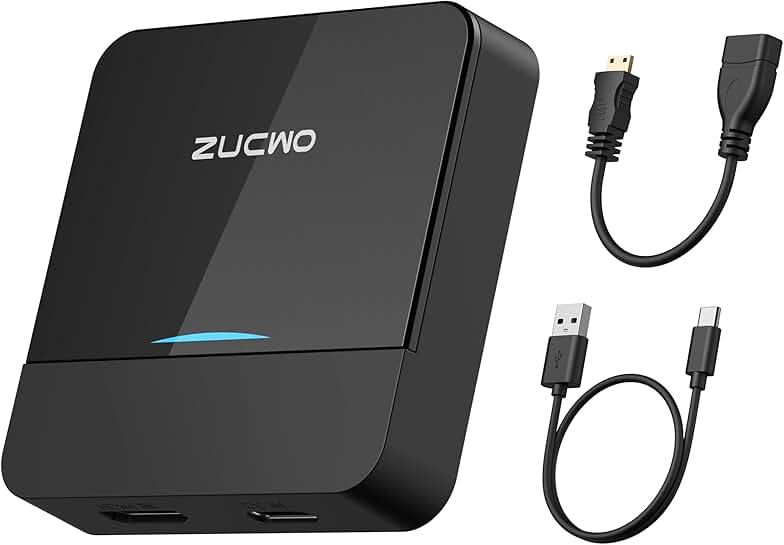 Wireless CarPlay and HDMI Converter for Car TV and Gaming