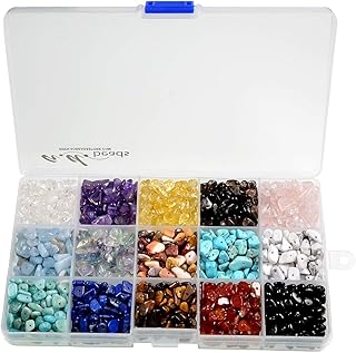Natural Irregular Gemstone Beads, 5-10mm, 34" Mix Box