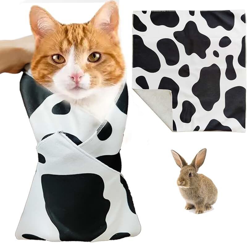 Self-Adherent Cat Grooming Wrap for Nail and Ear Care