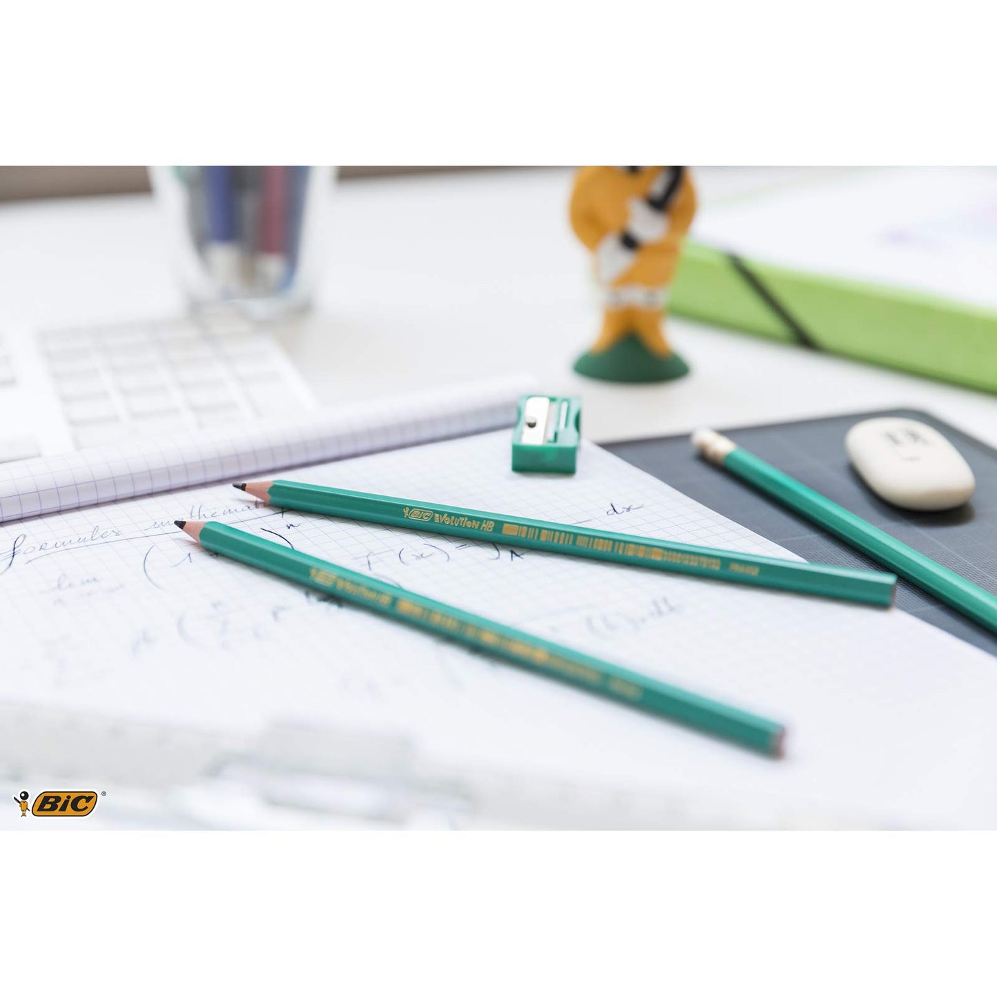 Pack of 10 HB Graphite Pencils