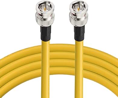 50ft SDI Cable for 3G/6G/12G Video, BNC, 75 ohm