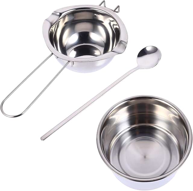Outdoor Double Boiler and Cooking Utensil Set