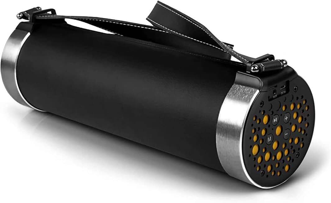 Portable Bluetooth Boombox with Radio and Stereo Sound