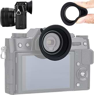 Soft Silicon Camera Viewfinder Eyecup for X-T30II, X-T30 II, X-T20, X-T10