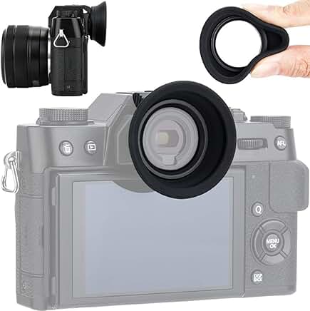 Soft Silicon Camera Viewfinder Eyecup for X-T30II, X-T30 II, X-T20, X-T10