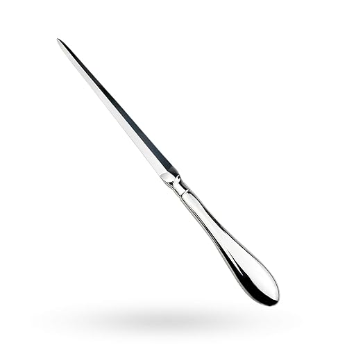 Silvery Metal Letter Opener, 9 Inches