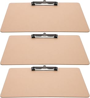 3-Pack Portable Clipboard for Office and School