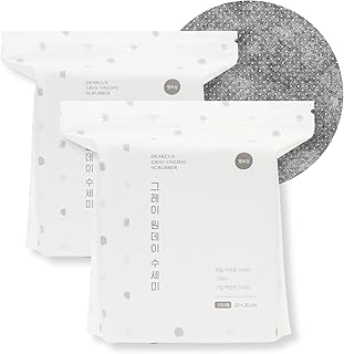 Gray One Day Scrubber Dishcloths, 2 Pack