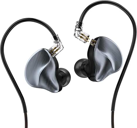 Wired in-ear monitors with volume control