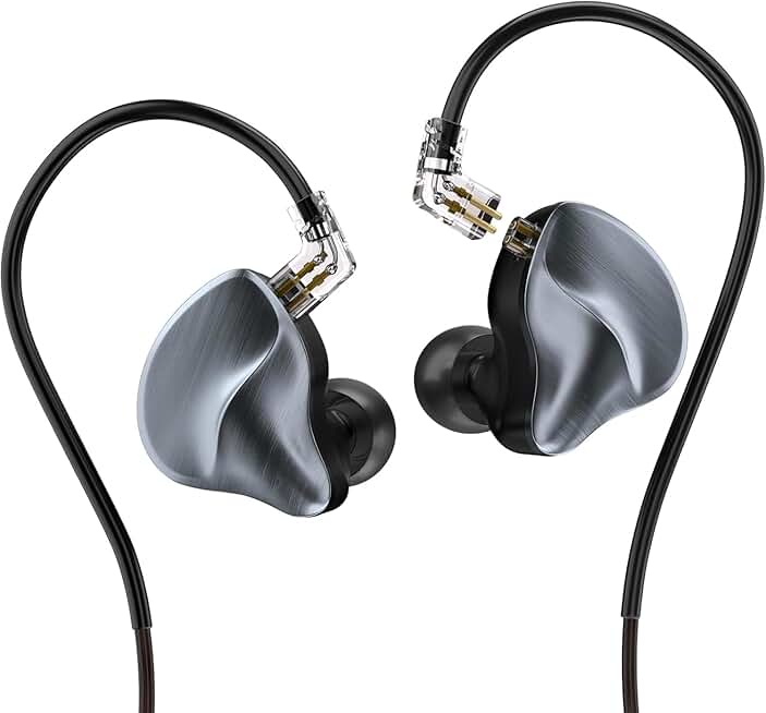 Wired in-ear monitors with volume control