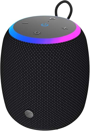 Compact waterproof Bluetooth speaker with 15-hour playtime
