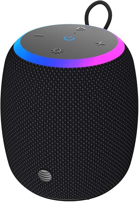 Compact waterproof Bluetooth speaker with 15-hour playtime