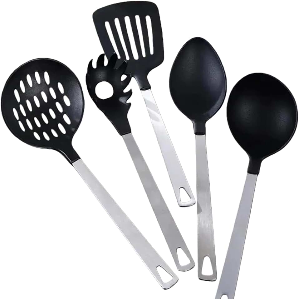 Premium 5-Piece Non-Stick Cooking Utensil Set