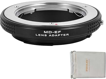 Manual Focus Macro Lens Adapter for Minolta to Canon EOS