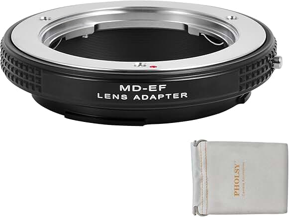 Manual Focus Macro Lens Adapter for Minolta to Canon EOS