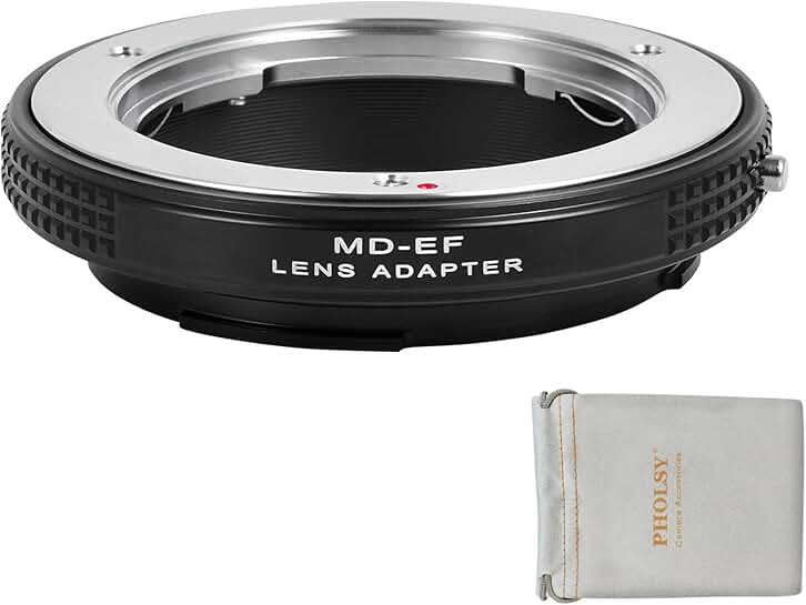 Manual Focus Macro Lens Adapter for Minolta to Canon EOS