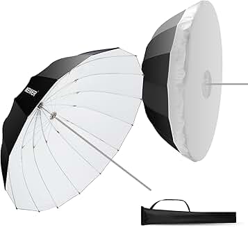 51-inch Parabolic Reflective Umbrella for Photography