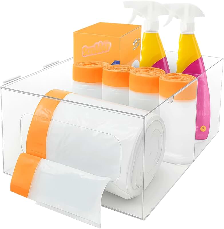 Slim 4-Tier Rolling Storage Cart for Bathroom and Kitchen