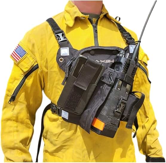 Radio Chest Harness for Search and Rescue and Emergency Response