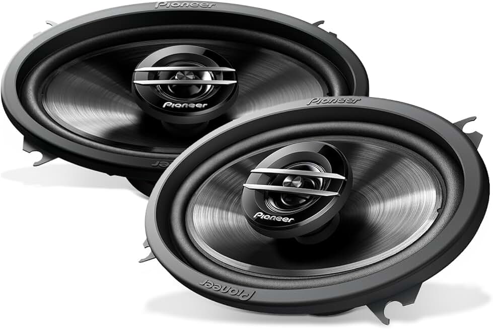 Pair 4x6 2-Way Car Speakers, 210W Max, Clear Sound