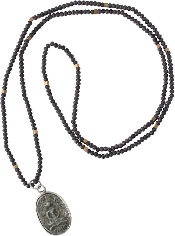 Natural Stone Buddha Pendant Necklace for Women