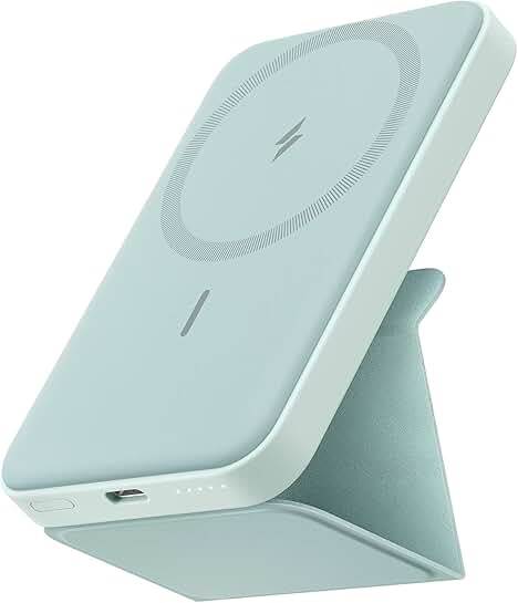 Magnetic 5K Foldable Wireless Portable Charger