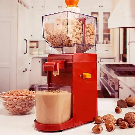 Electric Peanut Butter and Nut Grinder Machine
