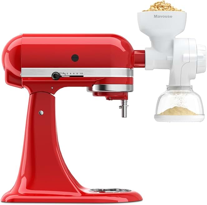8-Level Grain Mill for Stand Mixer