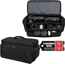 Large Water-Resistant Gadget Bag with Padding