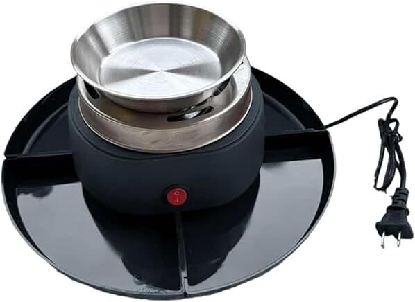 Electric Flameless Roaster with 4 Detachable Trays