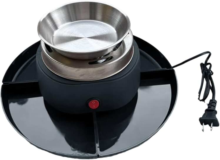 Electric Flameless Roaster with 4 Detachable Trays