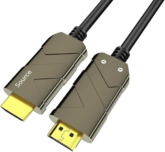 8K Fiber Optic HDMI Cable 100ft, 48Gbps, HDR, eARC