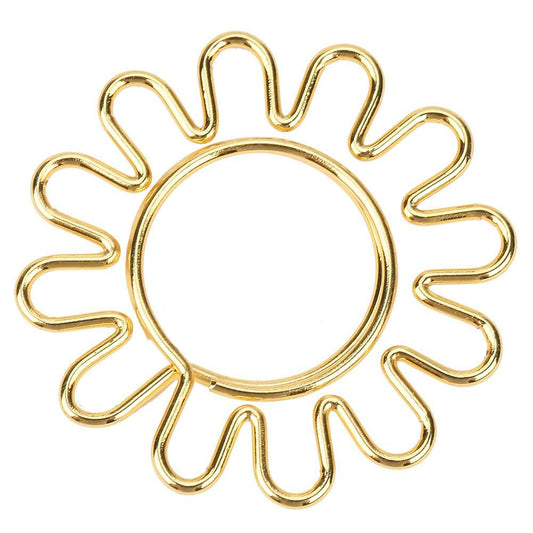 Sunflower Metal Paper Clips 10-Pack for Office and School