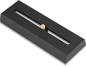 Short Aluminum Prism Rail with Screw, 120mm
