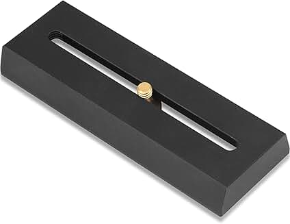 Short Aluminum Prism Rail with Screw, 120mm