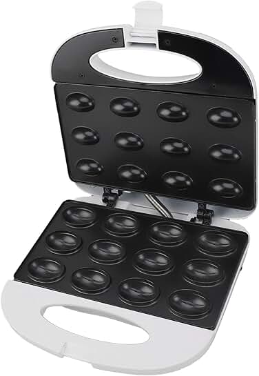 Electric Walnut Cookie Maker with 12-piece Capacity