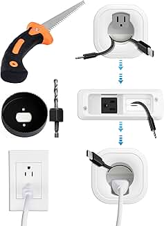 In-Wall Cable Management Kit for TV and Soundbar