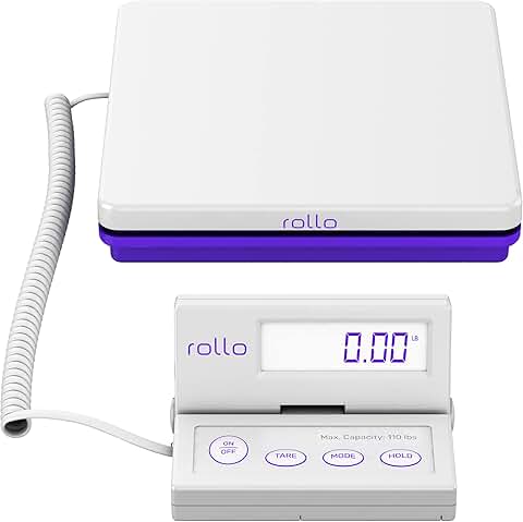 Digital Postal Shipping Scale with Tare and Hold