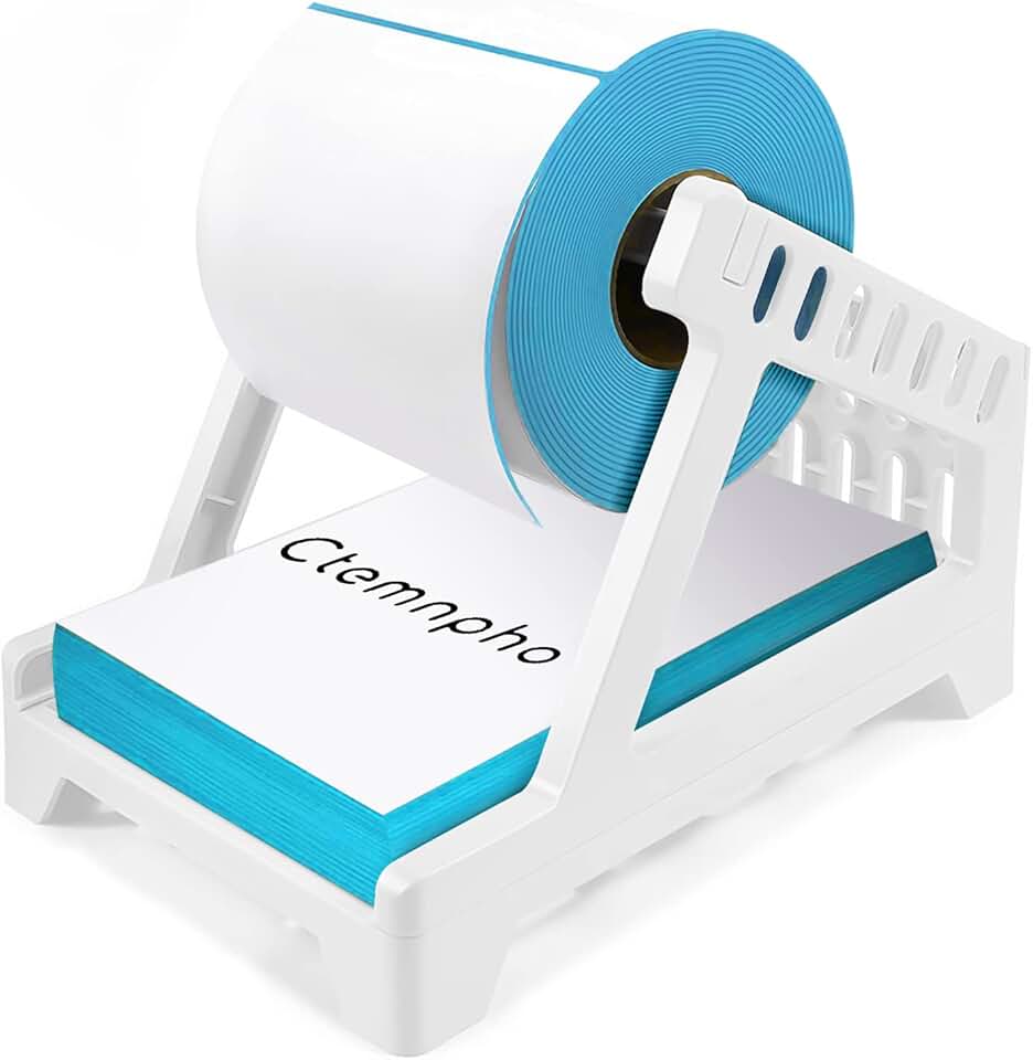 Large Label Holder for Rolls and Fan-Fold Labels
