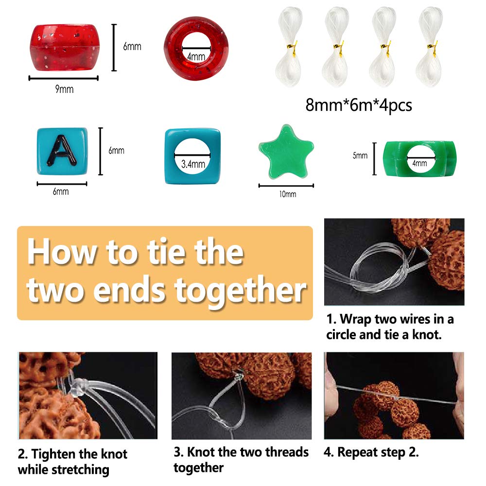 Colorful Pony Beads Set for Jewelry Making and Crafts