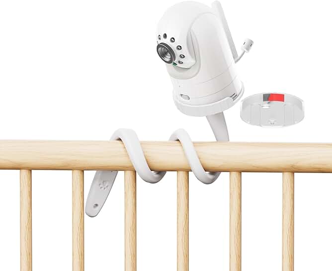 Flexible 17-inch Crib Mount for Baby Monitor Camera