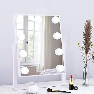 Lighted Vanity Mirror with Touch Control and Magnification