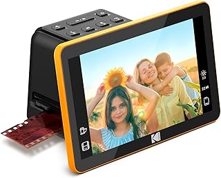 Digital Film Slide Scanner in Black and Yellow