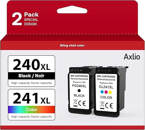 Ink Cartridge Replacement Pack for Canon MG3620 and More